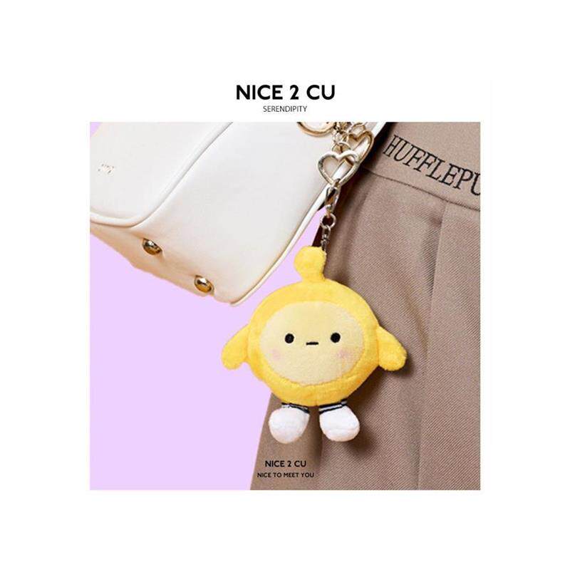 蛋仔派对艾比挂件书包钥匙扣可爱毛绒玩具女精致挂饰车钥匙链礼物