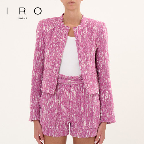 IRO Night 2025年春秋肌理感小香风长袖外套WM07VILOMA24S - 图2