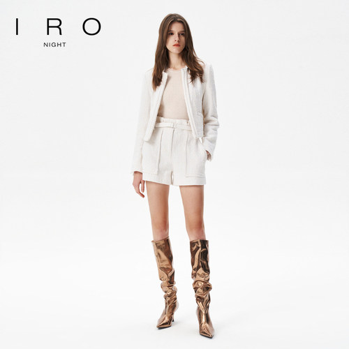 IRO Night 2025年春秋肌理感小香风长袖外套WM07VILOMA24S - 图1