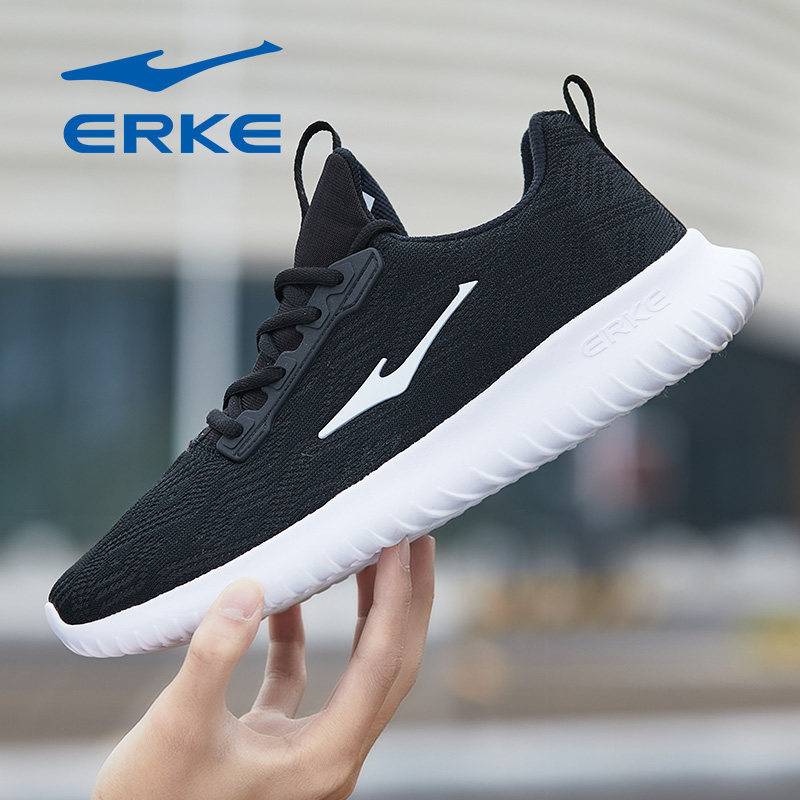 鸿星尔克运动鞋男鞋2026新款冬季网面休闲软底加绒软底春季跑步鞋,淘宝优惠券,粉丝福利购,淘宝优惠卷