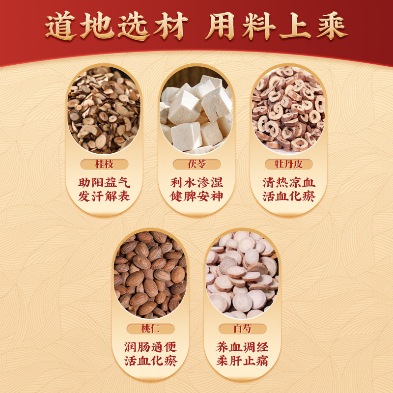仙丰桂枝茯苓丸倪海厦台湾仙丰中药活血化瘀缓消症块经闭淤血痛经