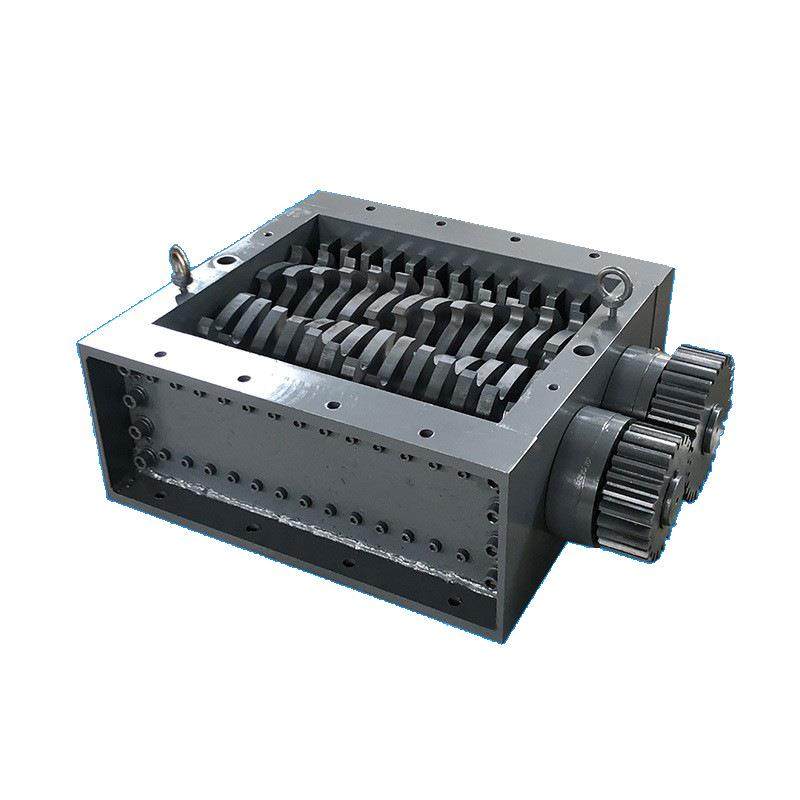Rioli double-shaft shredder chassis waste cans plastic metal electronic waste plastic shredder chassis