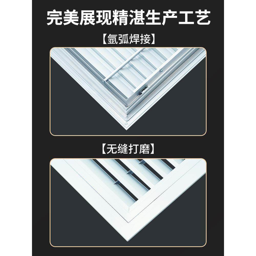 铝合金双开门百叶窗地暖分水器遮挡暖气罩柜门对开检修通风口定制,淘宝优惠券,粉丝福利购,淘宝优惠卷