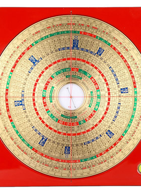 罗盘专业高精度铜罗经罗盘仪综合盘随身携带摆件