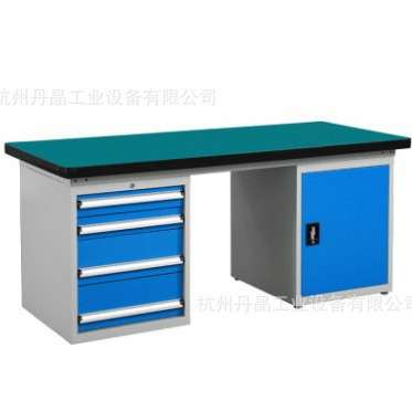 防静电工作台车间维修台机器设备摆放工作桌标准双工位重型钳工装 - 图0