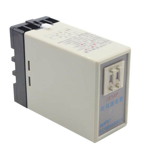 延时继电器JS14P通电延时数字式24V 220V 380V9.9S 99S 99M可调节 - 图1