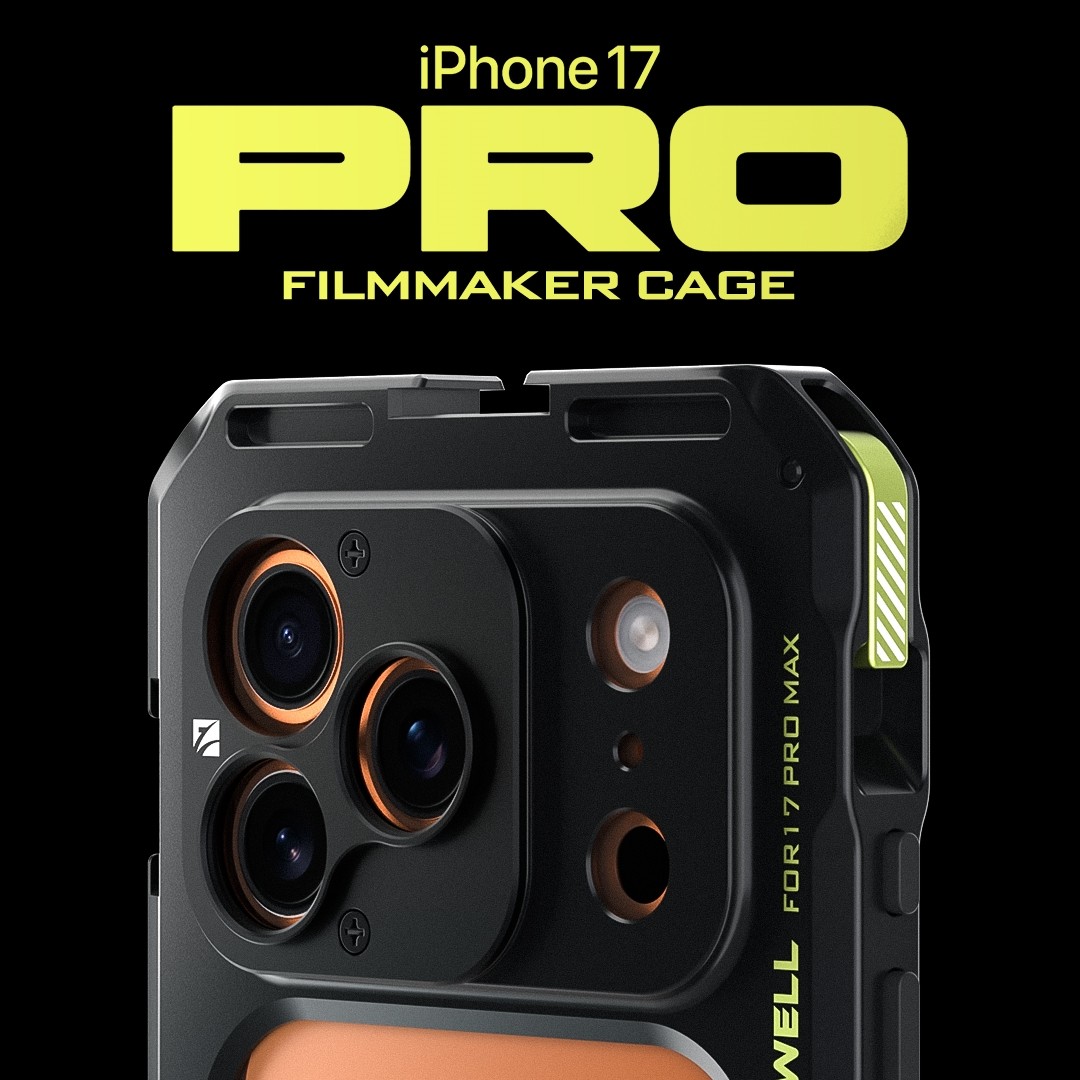 FREEWELL菲尔威适用iPhone17promax手机兔笼电影镜头苹果手机磁吸ND减光滤镜CPL偏振镜黑柔增距长焦镜头,淘宝优惠券,粉丝福利购,淘宝优惠卷