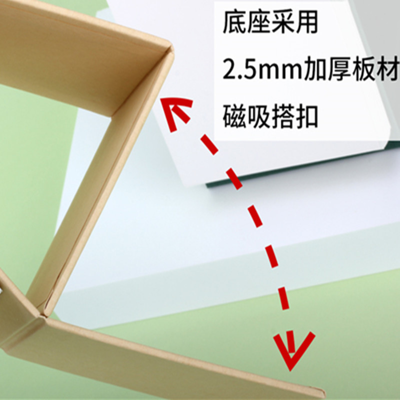 备忘录立式小号空白台历本可换内页365天记事本可站立桌面计划本 - 图2