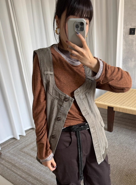 cotemp编织皮带牛皮腰带