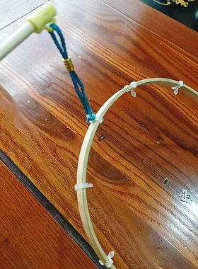 竹木连接件风铃竹制花灯手工配件材料挂钩挂点固定用货源