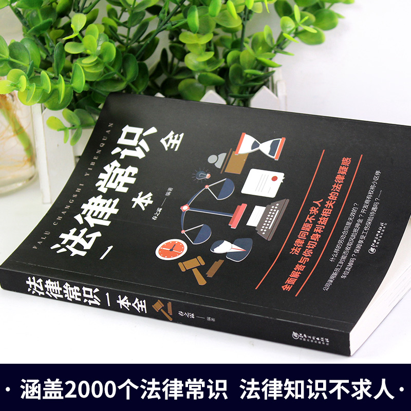 法律常识一本全法规基础专业知识大全中国宪法刑法劳动合同法产权法新婚姻法广告法中华人民共和国民法典书法学青少年书籍全书 - 图0