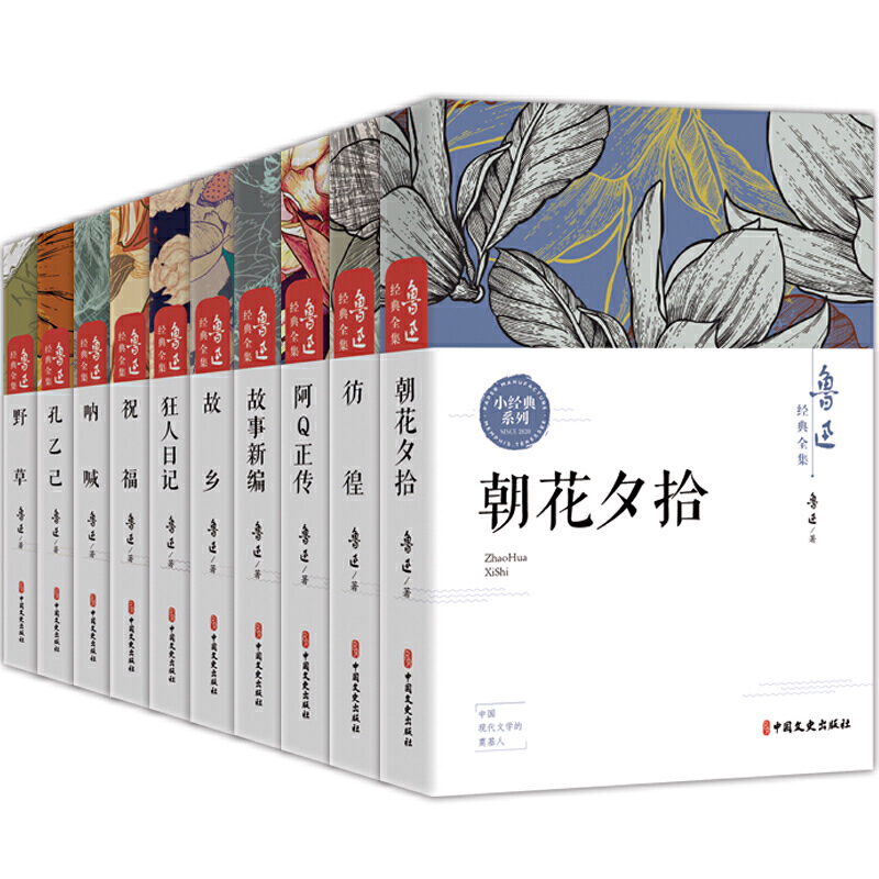 全10册鲁迅全集原著正版六七年级读书课外阅读书籍朝花夕拾狂人日记故乡野草呐喊彷徨阿Q正传孔乙己小说经典作品集杂文集初中生 - 图3