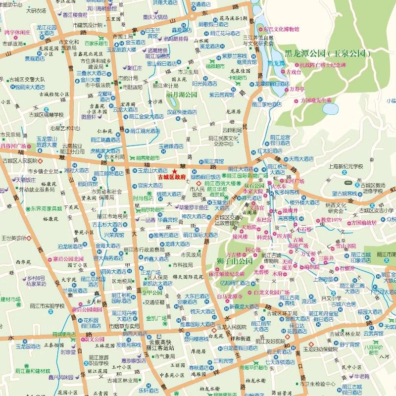 2024新版 云南省交通旅游图  便携易折叠 公路交通详图 旅游地图集 地级市城区街道详图 交通指南 旅游向导 出行指南旅游路线 - 图2