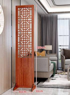 玄关实木折叠屏风隔断客厅卧室墙屏风移动现代中式客厅办公室装饰