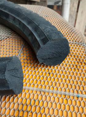 26寸10片加厚加重圈纯实心橡胶高弹力耐酸碱胎实心轮