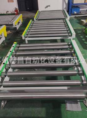 双层转弯滚筒线输送带生产流水线物流分拣循环不锈钢输送线