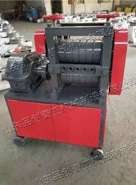 立式建筑旧钢筋拉直机废旧钢筋调直设备建筑钢筋料头拉直机