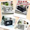 Small home safe with lock anti-theft bedroom bedside/wardrobe office financial safe deposit box password safe