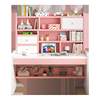 Children's desk bookshelf bookcase integrated primary school student bedroom writing desk study table and chair set home computer desk