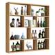 #Wall N5 solid wood GDN storage rack wall-mounted book wall-mounted wall storage cabinet storage cabinet rack wall cabinet creation