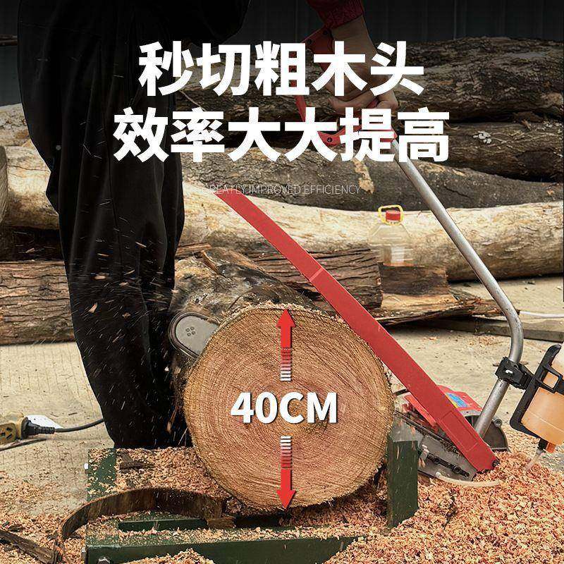 木柴火锯柴机小型锯子电锯大功率圆火木材220切v割链锯家QWG柴用,淘宝优惠券,粉丝福利购,淘宝优惠卷