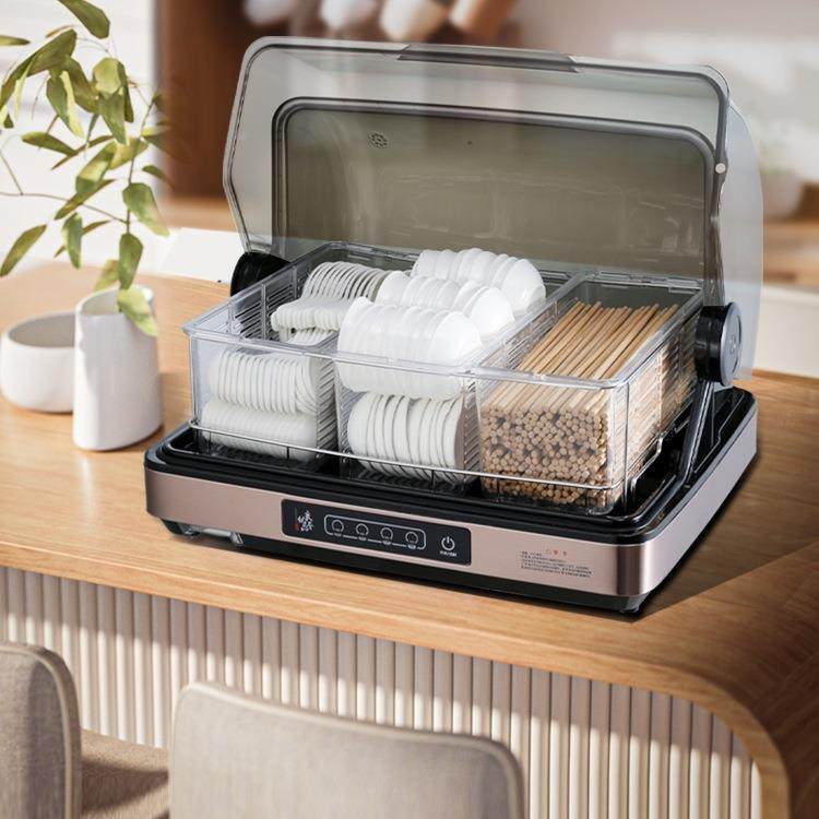 子烘干毒机勺子F97TS9ST味碟收纳带盖防盒尘防虫消置物架餐馆饭店,淘宝优惠券,粉丝福利购,淘宝优惠卷