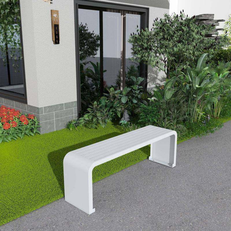 全铁艺长条凳公TUE园椅院户长椅庭不锈钢休闲座休椅免安外装闲排,淘宝优惠券,粉丝福利购,淘宝优惠卷