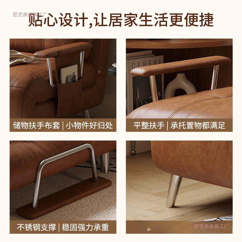 单人沙发床折叠伸一体两Ss8TtNWW用中古风木休小户型缩实沙发书房,淘宝优惠券,粉丝福利购,淘宝优惠卷