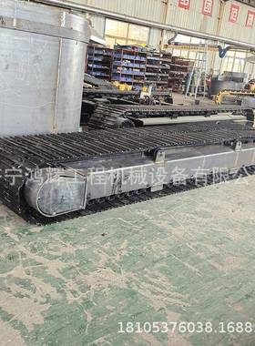 15吨液压遥控履带底盘行走总成工程机械配套钢制底盘移动破底盘