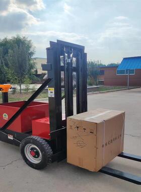 升降小叉车手动小型堆高车微型液压升高搬运车简易方便随车叉