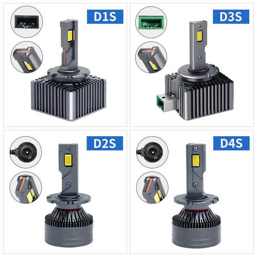 双铜管D系列led大灯D1S/D2S/D3S/D4S/超强解码改装前照灯聚光车灯 - 图3