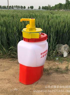 25L背负式撒肥器田地播种撒肥器农用水稻施肥器林园果树追肥器