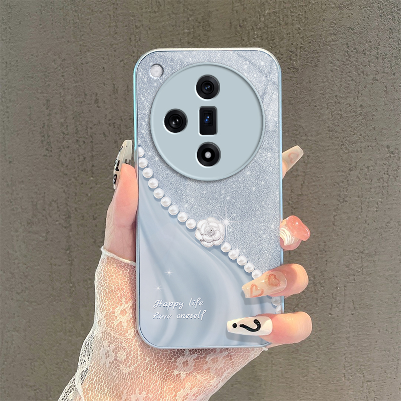 OPPOFindX7手机壳OPPO Find X7Ultra新款FindX保护壳OPX套OPPOX全包防摔OPPOFandX液态玻璃OPP0PP0PPO女外壳 - 图3