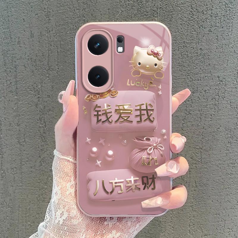 适用iqooneo9/8pro手机壳10新款vivoiqooneo5液态玻璃ipooneo6se全包防摔neo7轻奢潮icooneo3女款硬壳高级感 - 图3