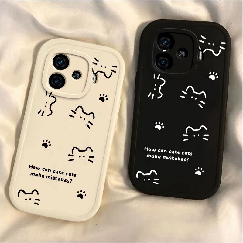 适用IQOOZ9手机壳vivoiqooz9x新款z9turbo硅胶vivo套turbo+线条猫咪女vivoz外壳专用全包icooz防摔iqqoz爱酷