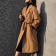 Yuerong 101801 cashmere coat with lining