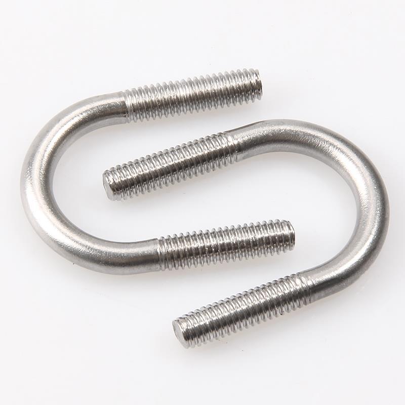 316不锈钢U型螺丝U形管卡M6M8M10M12*12x14x16x18x20x22x25/33-38 - 图1