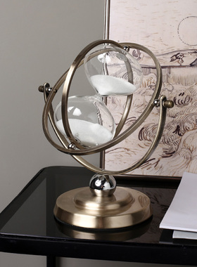 速发贝汉美轻奢沙档计器时高漏办公室桌家居客厅电视柜书柜装饰品