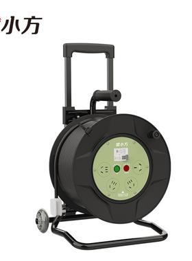 狼小方FCX3电缆盘工业电源线盘卷线盘绕线盘空盘电缆卷盘线滚子