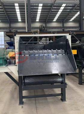 链板给料输送机泥石分离机滚轴筛链板上料干湿两用防堵分选机
