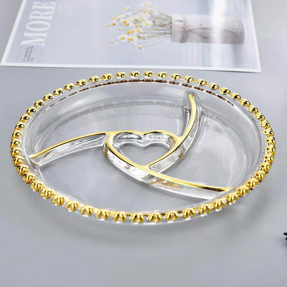 金像轻奢简约玻璃高颜值果盘现货家用客厅水果盘干果盘下午茶盘,淘宝优惠券,粉丝福利购,淘宝优惠卷