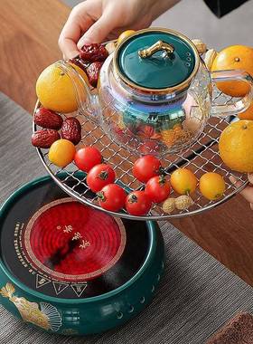 简约电陶炉茶炉煮茶器小型迷你铁壶烧水泡茶电热玻璃家用煮茶壶