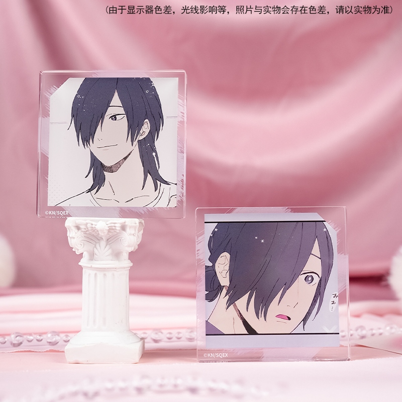 现货 谷子熊出品 呆萌酷男孩 亚克力麻将摆件周边 - 图1