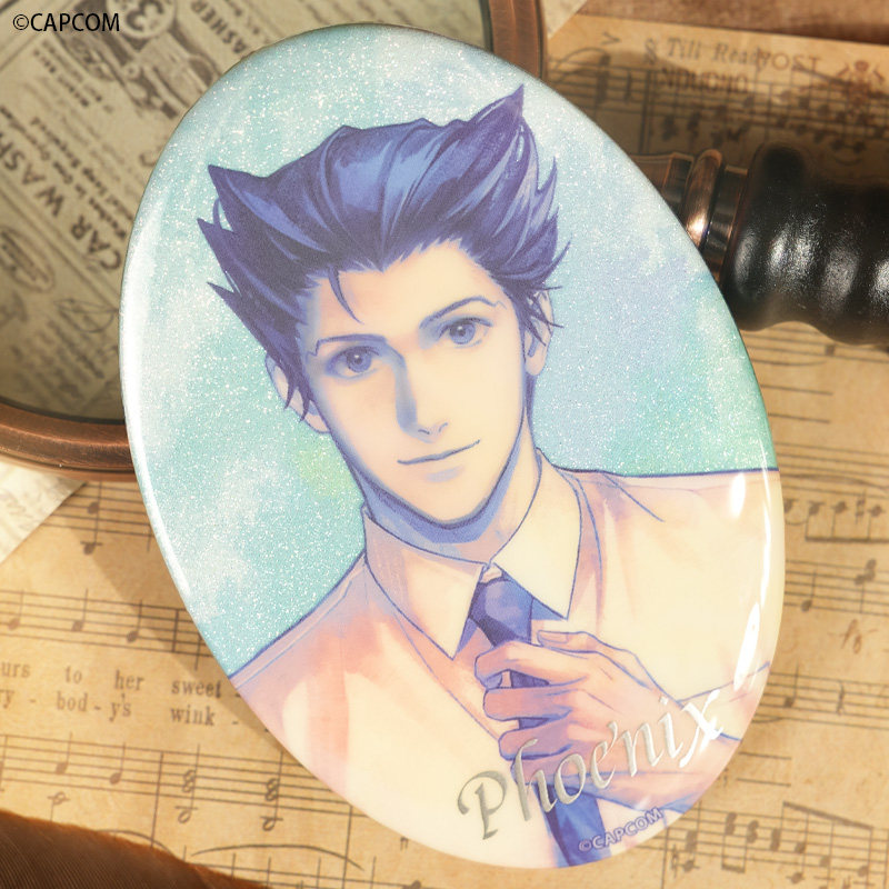 现货 谷子熊出品 逆转裁判 动物系列 徽章明信片套组 周边,淘宝优惠券,粉丝福利购,淘宝优惠卷