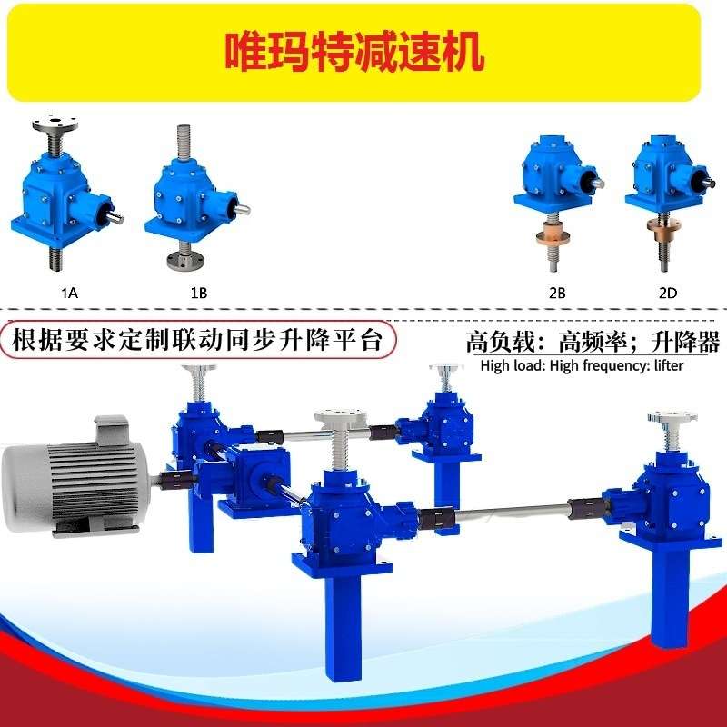 HDF21-1:1-A转向箱同步升级平台SWLD1.5M-2A-IV500 - 图0