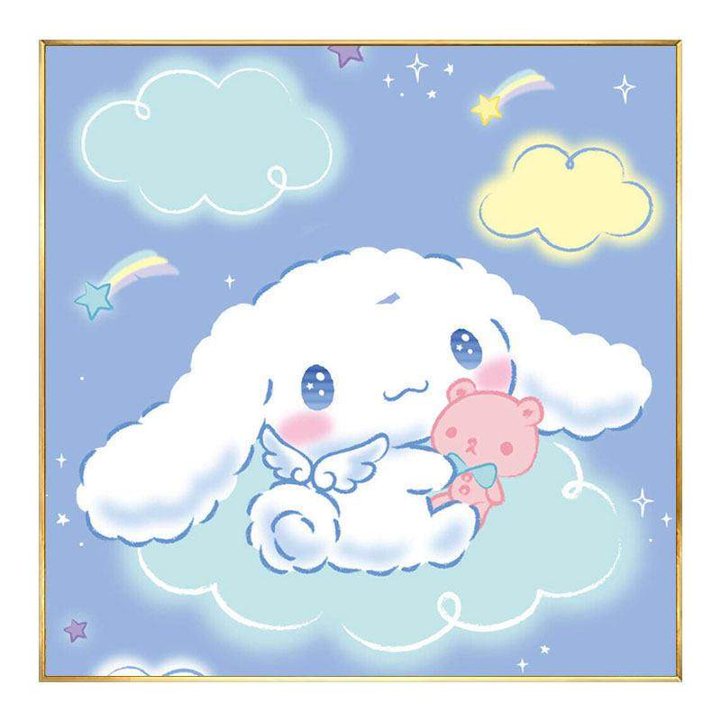 玉桂狗钻石画卡通儿童手工diy十字绣卧室钻石贴画狗钻石绣满钻5d,淘宝优惠券,粉丝福利购,淘宝优惠卷