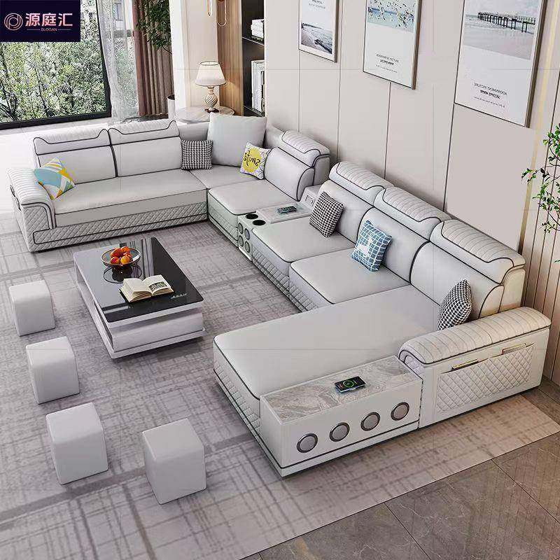 代多功FKD能沙发客厅现整装全全屋大户型套免洗约乳胶简贵妃沙发,淘宝优惠券,粉丝福利购,淘宝优惠卷