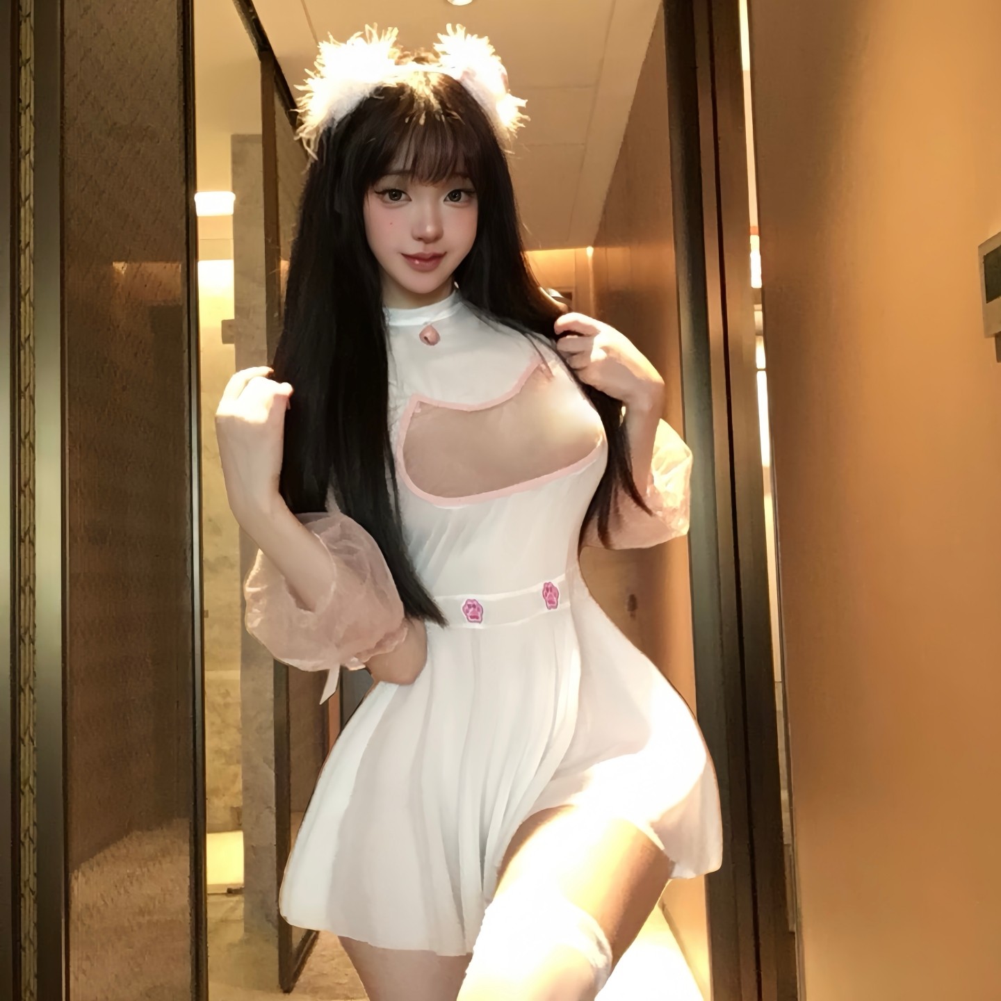 qq内衣禁欲系性感小野猫制服套装cos女趣味睡衣氛围感情调约会战,淘宝优惠券,粉丝福利购,淘宝优惠卷