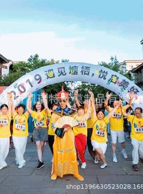 灯光拱门夜跑拱门充气发光拱门各种灯光气模