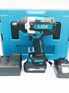 牧田款重型汽修无刷大扭力锂电冲击电动扳手800N.m架子工电动风炮